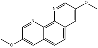 3,8-二甲氧基-1,10-菲罗啉结构式