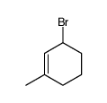 3-bromo-1-methylcyclohexene结构式