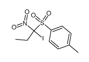1-(1-iodo-1-nitro-propane-1-sulfonyl)-4-methyl-benzene Structure