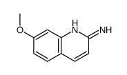 7-methoxyquinolin-2-amine Structure
