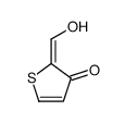 3-hydroxythiophene-2-carbaldehyde Structure