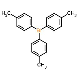 Tris(4-methylphenyl)bismuthine Structure