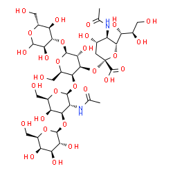 GM1-五糖结构式