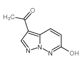 1-(6-羟基吡唑并[1,5-b]吡嗪-3-基)乙酮结构式