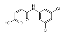 N-(3,5-dichlorophenyl)maleamic acid结构式