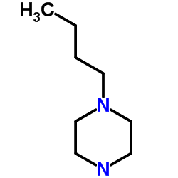 1-丁基哌嗪结构式