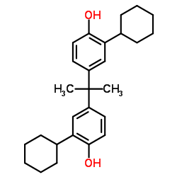 2,2-双(3-环己基-4-羟苯基)丙烷结构式