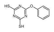 6-phenoxy-1H-1,3,5-triazine-2,4-dithione结构式