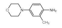 2-甲基-4-(4-吗啉)苯胺结构式
