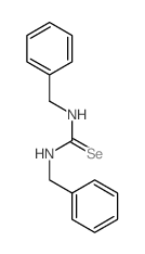 Selenourea, N,N'-bis(phenylmethyl)-结构式