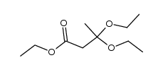 ethyl acetoacetate diethyl acetal Structure