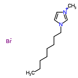 溴化1-辛基-3-甲基咪唑结构式