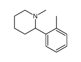 1-methyl-2-(2-methylphenyl)piperidine Structure