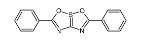 2,5-Diphenyl-1,6-dioxa-6aλ4-thia-3,4-diazapentalene Structure