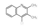 Quinoline, 4-chloro-2,3-dimethyl- Structure