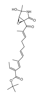 epolactaene tertiary butyl ester Structure
