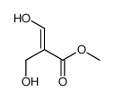 methyl 3-hydroxy-2-(hydroxymethyl)prop-2-enoate结构式