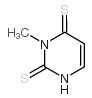 3-甲基-2,4-二硫尿嘧啶结构式