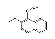 1-hydroperoxy-2-propan-2-ylnaphthalene结构式