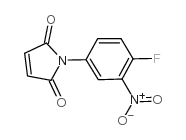 1-(4-fluoro-3-nitrophenyl)pyrrole-2,5-dione Structure