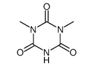1,3-dimethyl-hexahydro-{1,3,5}triazine-2,4,6-trione Structure