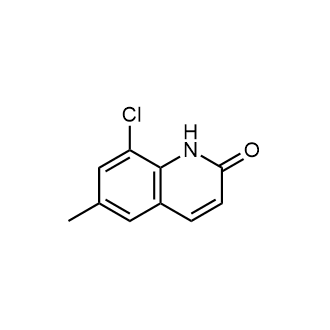 8-氯-6-甲基喹啉-2(1H)-酮结构式