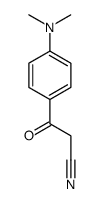 3-(4-二甲基氨基苯基)-3-氧丙腈结构式
