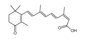 4-酮13-顺式维甲酸结构式