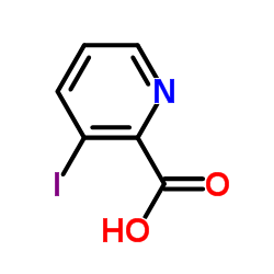 3-Iodopicolinic acid Structure