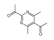 2,5-diacetyl-4,6-dimethylpyrimidine结构式
