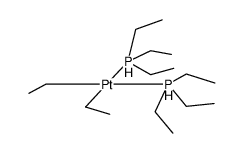 cis-[Pt(Et)2(PEt3)2] Structure