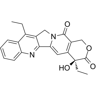 7-Ethylcamptothecin structure