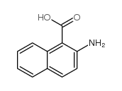 2-氨基-1-萘酸结构式
