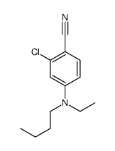 4-[butyl(ethyl)amino]-2-chlorobenzonitrile Structure