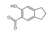 6-Nitro-5-indanol Structure