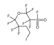 1,1,2,2-tetrafluoro-2-(1,1,2,2-tetrafluoro- 4-iodobutoxy)-Ethanesulfonyl fluoride Structure