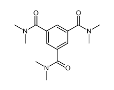 1,3,5-Benzenetricarboxamide, N1,N1,N3,N3,N5,N5-hexamethyl结构式