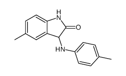 5-methyl-3-p-toluidino-indolin-2-one Structure