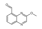 3-甲氧基喹噁啉e-5-甲醛结构式