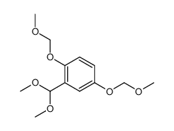 2,5-bis(methoxymethoxy)benzaldehyde dimethylacetal结构式