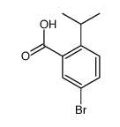 Benzoic acid, 5-bromo-2-(1-Methylethyl)- Structure