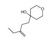 4-(3-methylidenepentyl)oxan-4-ol Structure