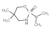 N,N,5,5-tetramethyl-2-oxo-1-oxa-3-aza-2$l^C7H17N2O2P-phosphacyclohexan-2-amine结构式