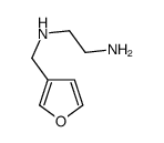 N'-(furan-3-ylmethyl)ethane-1,2-diamine Structure