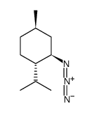 (1r,2s,5r)-(-)-menthyl azide Structure