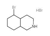 5-溴全氢异喹啉溴化氢结构式