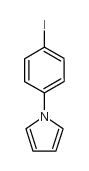 1-(4-碘苯基)吡咯结构式