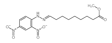methyl (9Z)-9-[(2,4-dinitrophenyl)hydrazinylidene]nonanoate结构式
