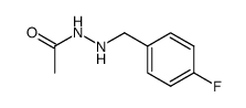 N2-acetyl-N1-(4-fluorobenzyl)hydrazine Structure