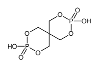 3,9-dihydroxy-2,4,8,10-tetraoxa-3λ5,9λ5-diphosphaspiro[5.5]undecane 3,9-dioxide结构式